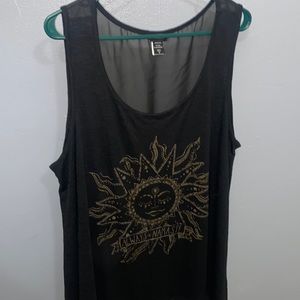 Torrid 3XL tank top Always Namaste